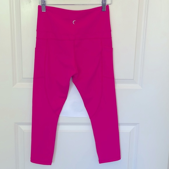 Zyia Party Pink Light N Tight Leggings 4 - Picture 5 of 7